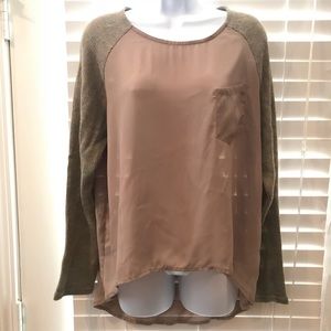 Danika Jay tan pocket shirt